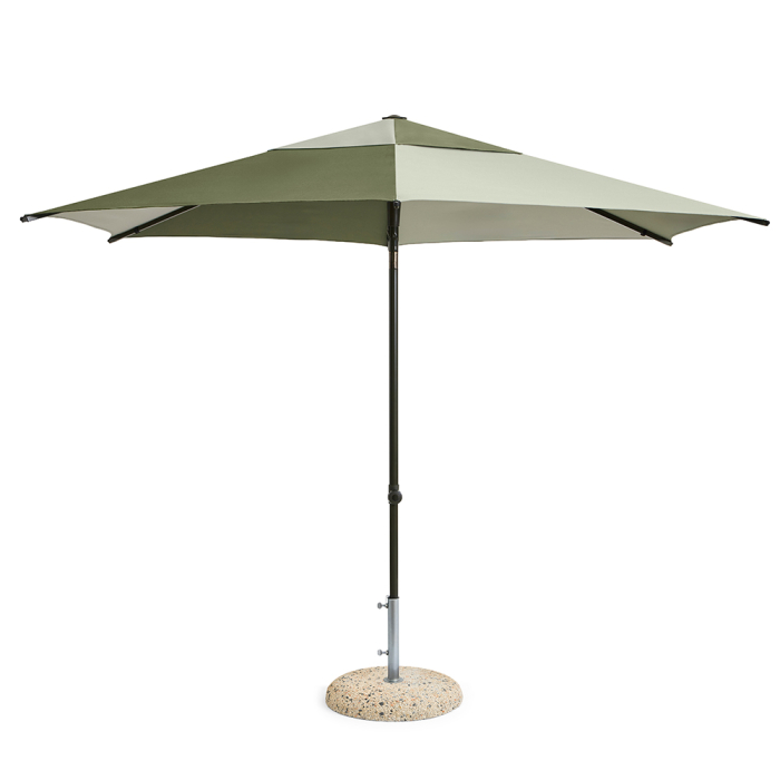 Terrazza, Hexagon Parasol, Green-Dark Green