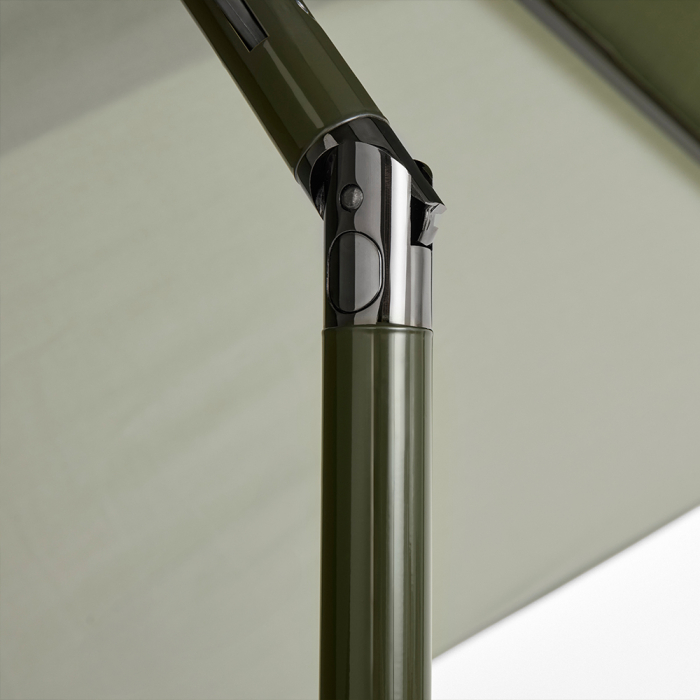 Terrazza, Hexagon Parasol, Green-Dark Green