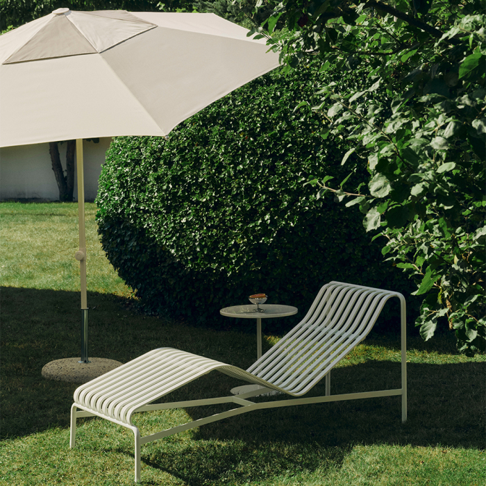 Terrazza, Hexagon Parasol, Off-White-Grey