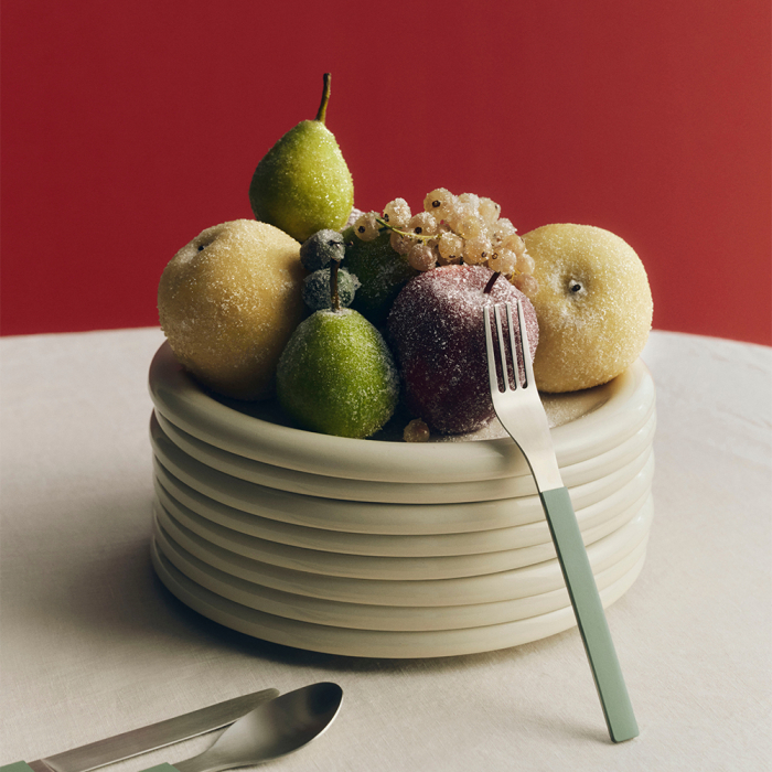 Barro, Small Plate, Set of 2, Burgundy, DIA18