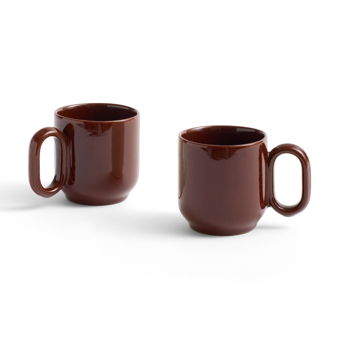 Barro, Cup, Set of 2, Burgundy