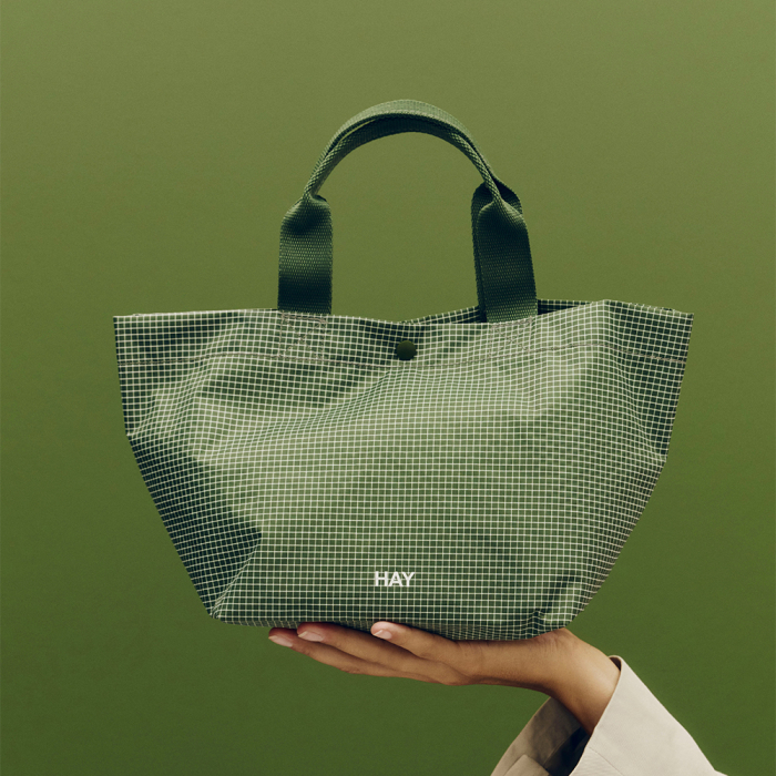 Grid, Everyday Bag, Mini, Dark Green