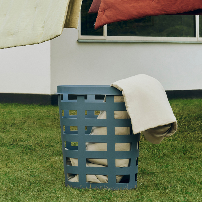 Basket, Recycled, Large, Bordeaux