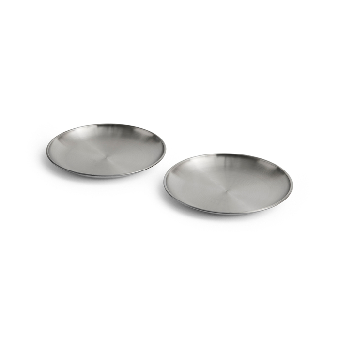 Outdoor Market, Steel Plate, Medium, Set of 2