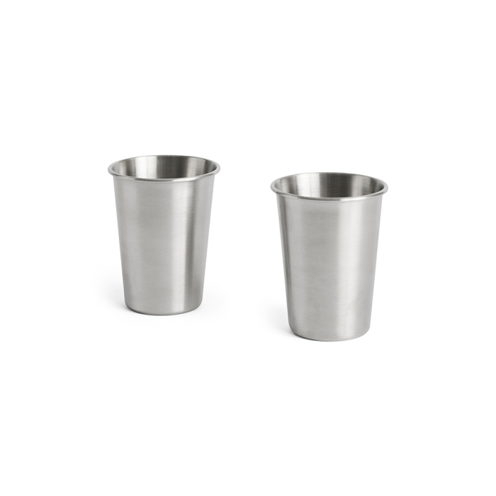 Outdoor Market, Steel Cup, Small, Set of 2