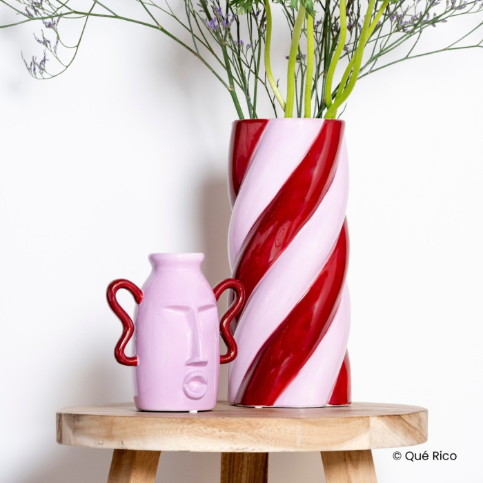 Camila, Vase, Amor Del Color, Pink