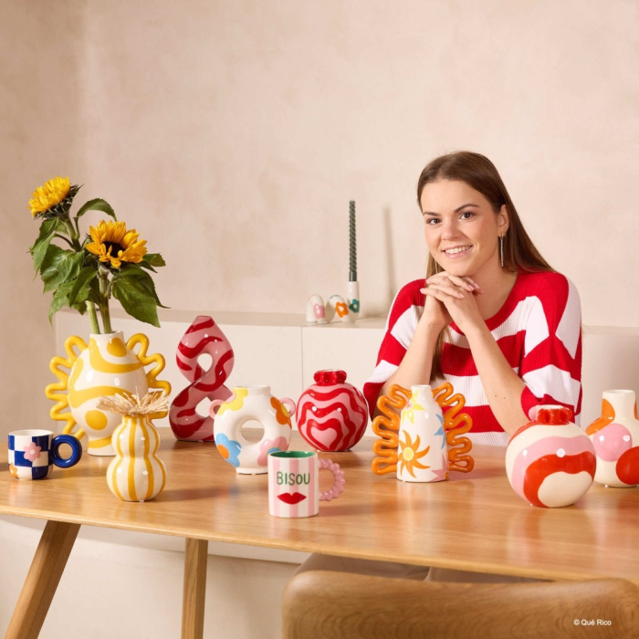 Carmela, Vase, Happy Waves