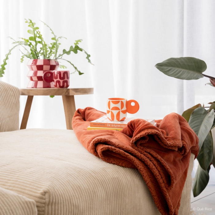 Teodora, Plant Pot, Crazy Squares