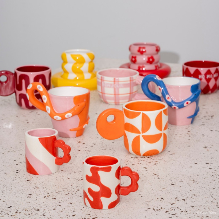 Otilia, Espresso Mug, Set of 2