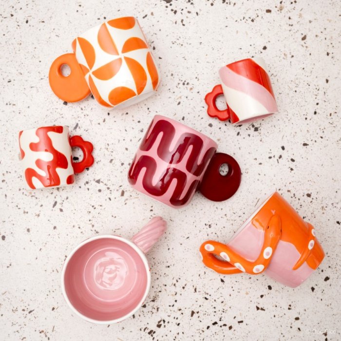 Otilia, Espresso Mug, Set of 2