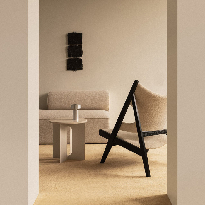 Knitting, Lounge Chair, Logan Flint-Dark Stained Oak