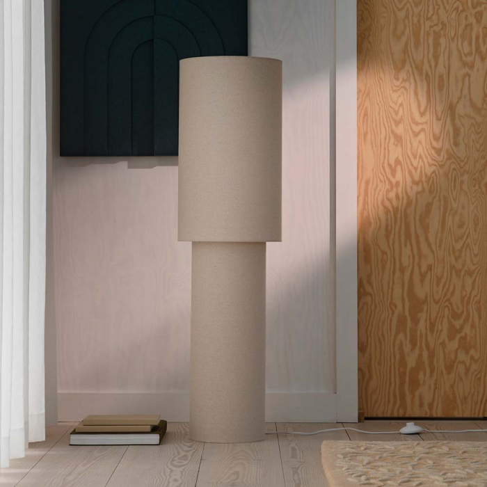 Izara, Floor Lamp, Beige, 110 cm