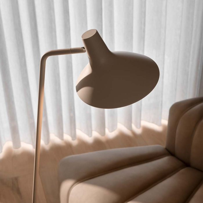 Darci, Floor Lamp, Sand