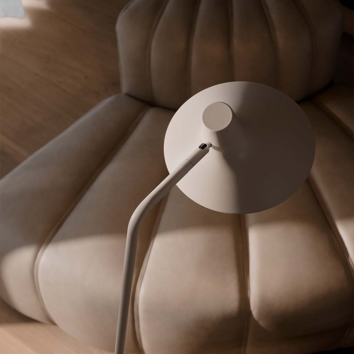 Darci, Floor Lamp, Sand