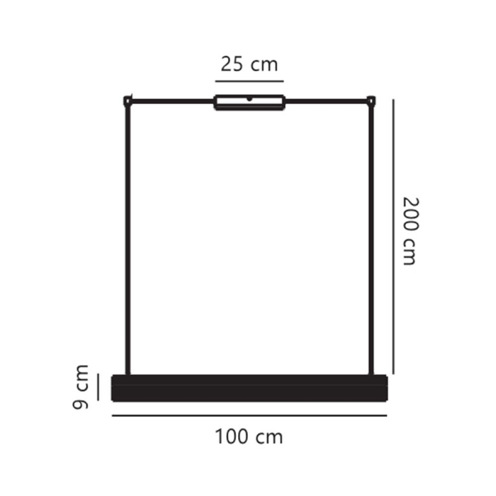 Aliani, Pendant Lamp, Black