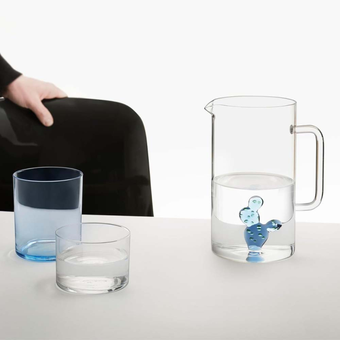 Mediterraneo, Cactus Jug, Blue