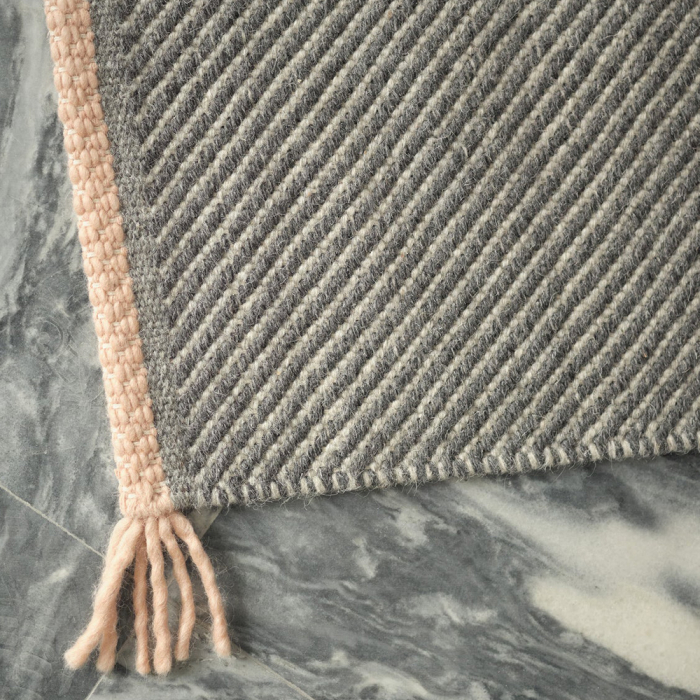 Vision Walk, Carpet, Grey/Rose, 250 x 350 cm