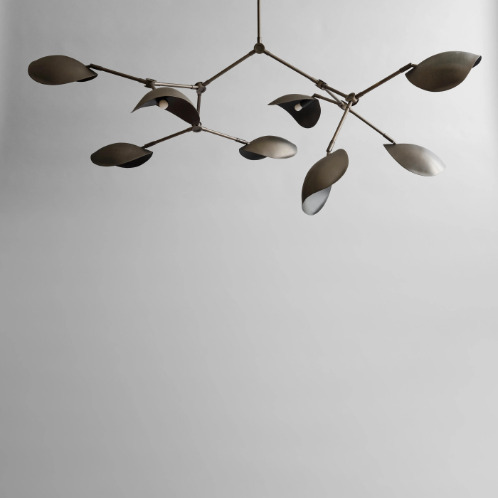 Stingray, Chandelier, Regular, Bronze
