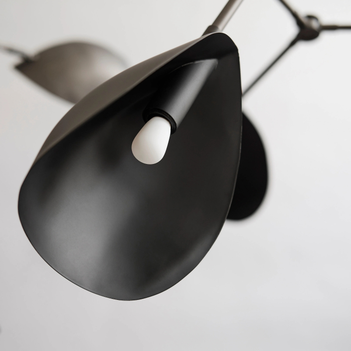 Stingray, Chandelier, Regular, Bronze