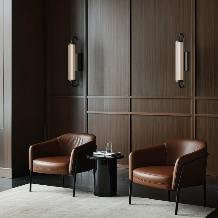 Ison, Wall Lamp, Matt Black