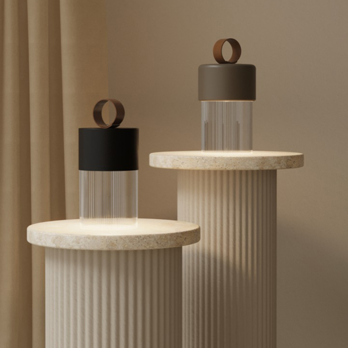 Bora, Portable Table Lamp, Matt Black