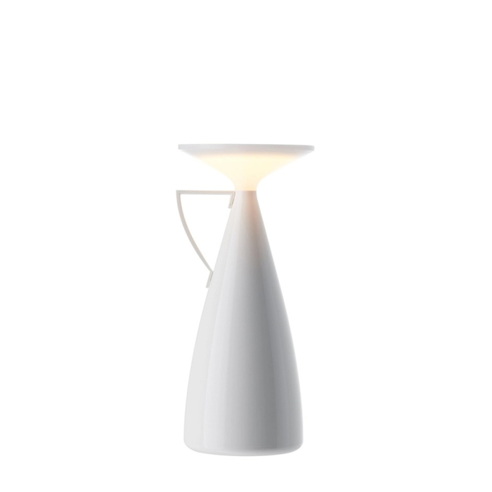 Camomille, Portable Table Lamp, White