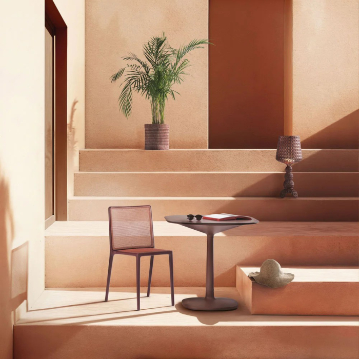 Belvedere, Dining Chair, Burgundy