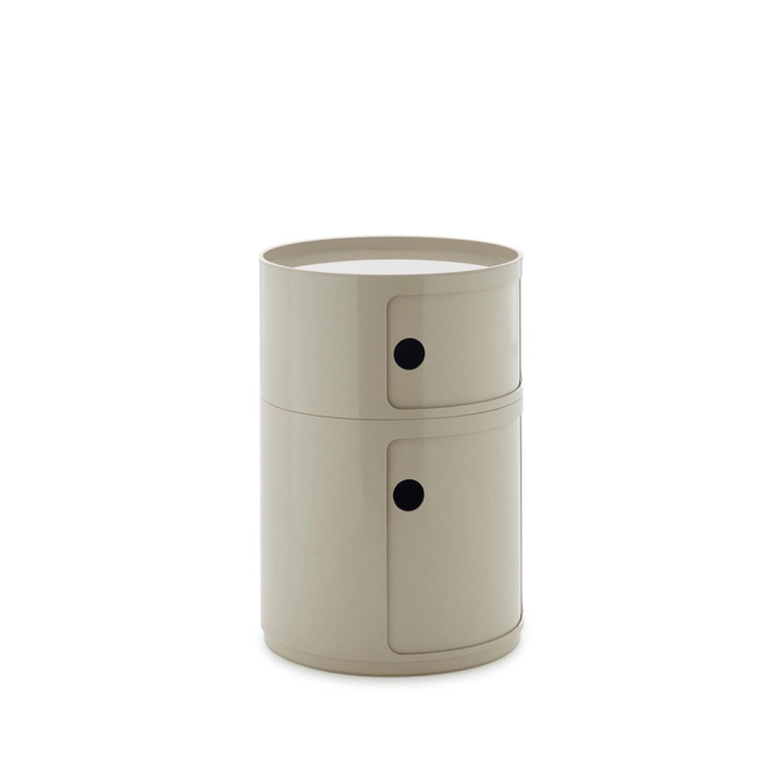 Componibili, Modular Elements, Taupe, 61.5 cm