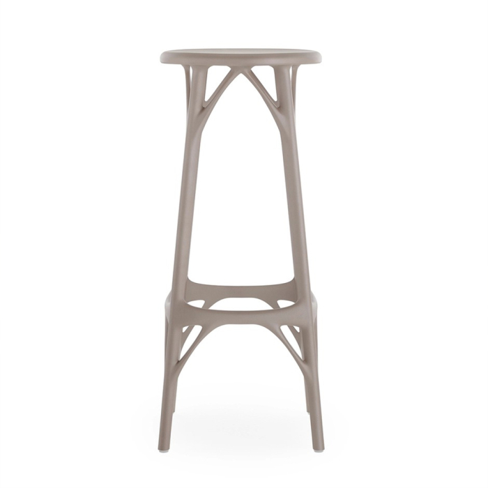 A.I., Outdoor Stool Light, Grey, 75 cm