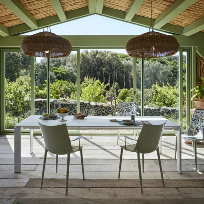 H.H.H., Dining Chair, Green Lichen