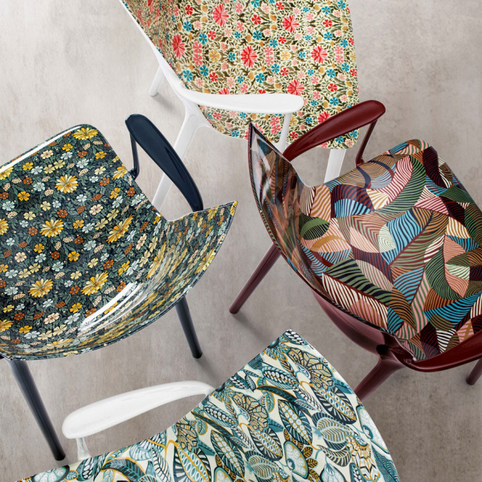 H.H.H., Dining Chair, Green Lichen