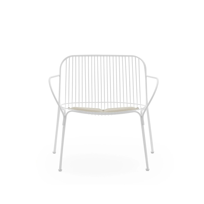 Hiray, Outdoor Armchair, White