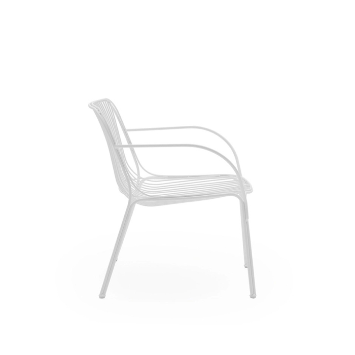 Hiray, Outdoor Armchair, White