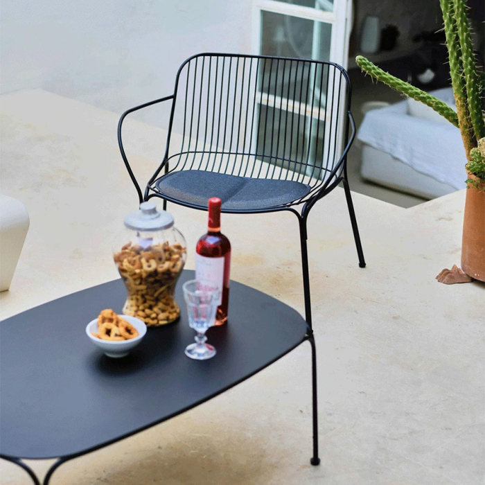 Hiray, Outdoor Armchair, White