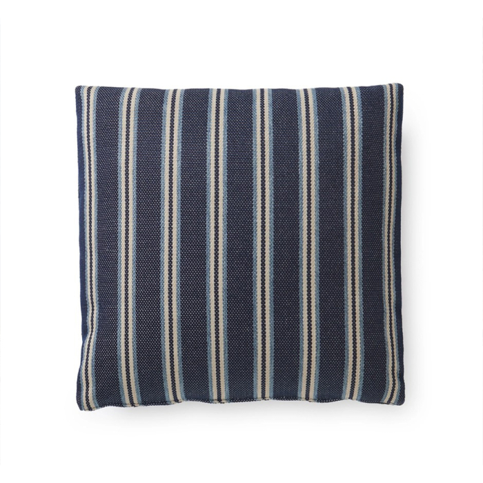 Hiray, Outdoor Sofa Cushion, White-Blue