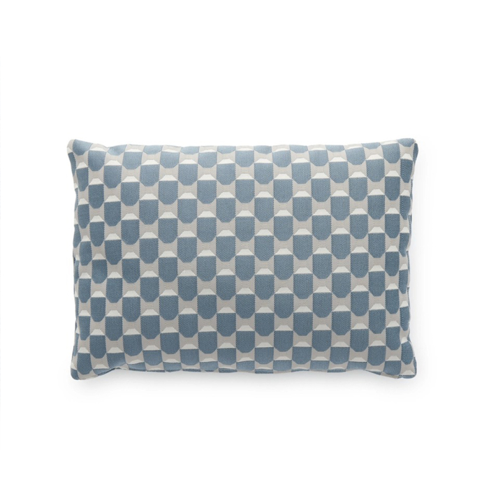 Liberty Obi Check, Outdoor Cushion, Blue
