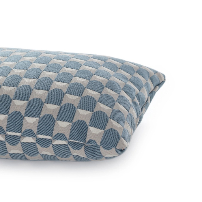 Liberty Obi Check, Outdoor Cushion, Blue
