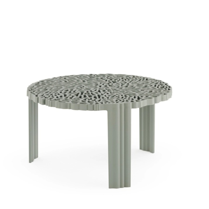 T-Table, Outdoor Coffee Table, Green, H44 cm
