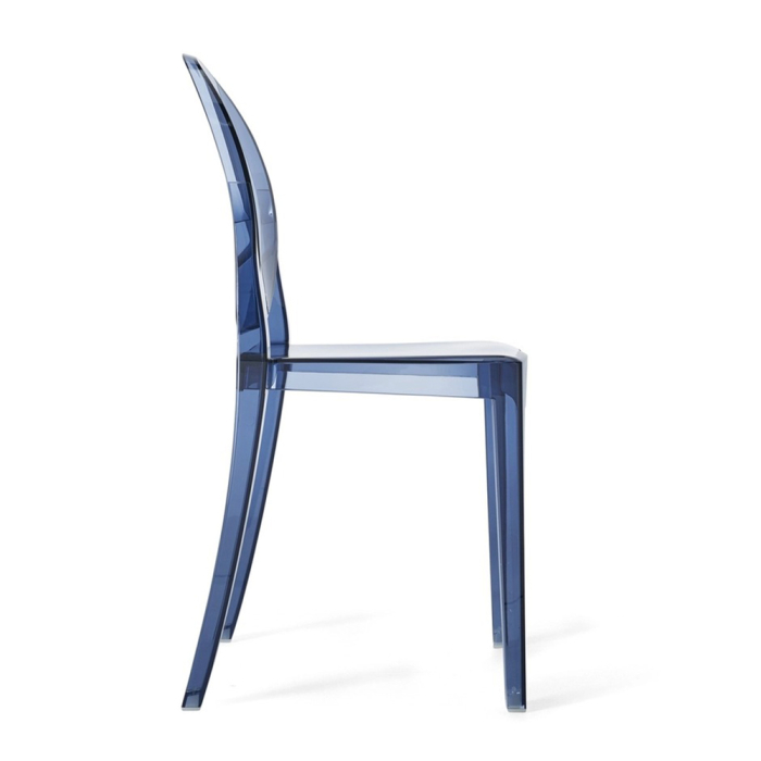 Victoria Ghost, Outdoor Dining Chair, Powder Blue