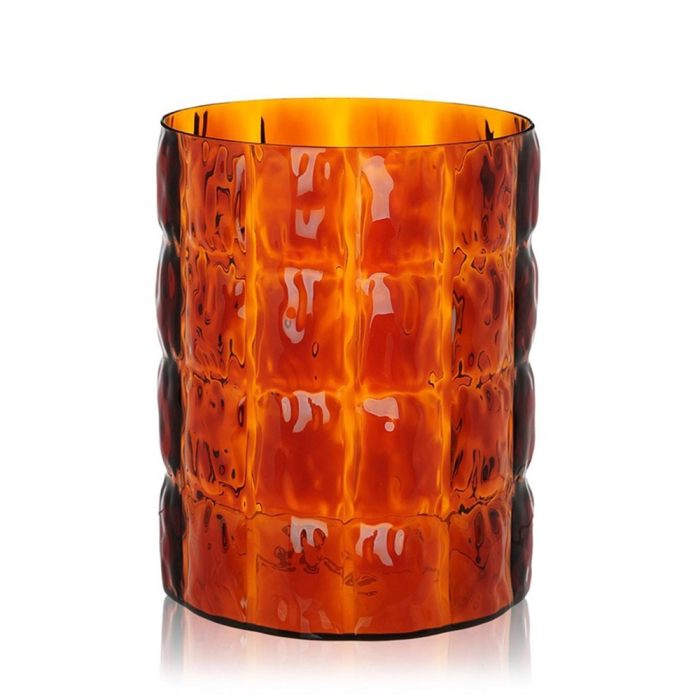 Matelasse', Vase, Amber