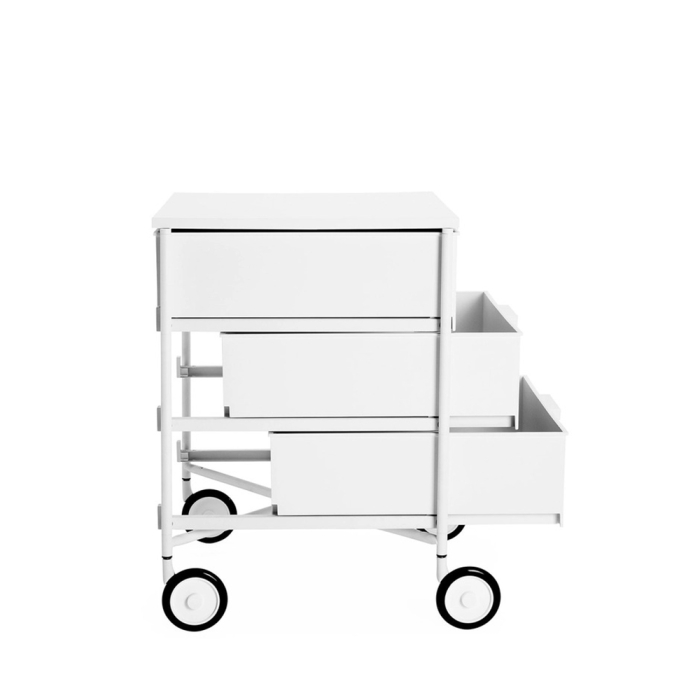 Mobil Mat, Chest of Drawers, Mat White