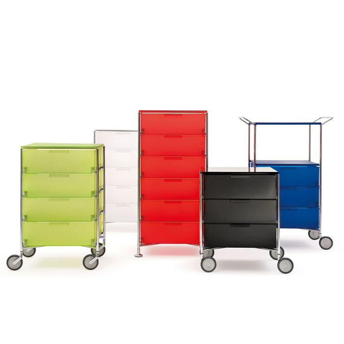 Mobil Mat, Chest of Drawers, Mat White