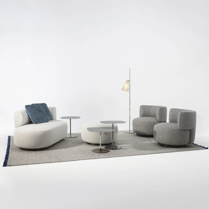 K-Lim, Rug, Grey-Blue Fringe, 170x240