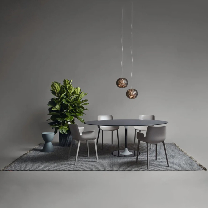 K-Lim, Rug, Anthracite-Almond Fringe, 240x360