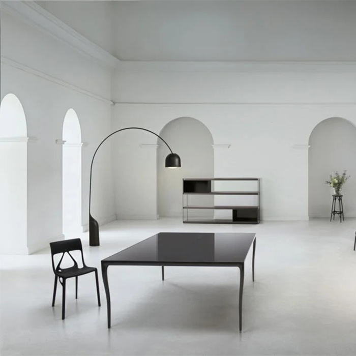 Albert, Dining Table, Black, 190x90