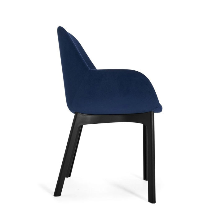 Clap Aquaclean, Chair, Black-Blue
