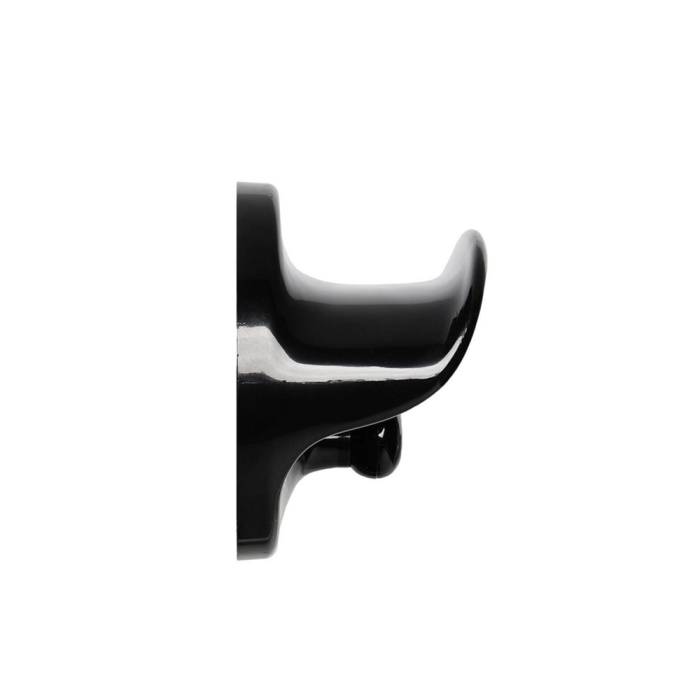 Wall Clothes Hook, Black