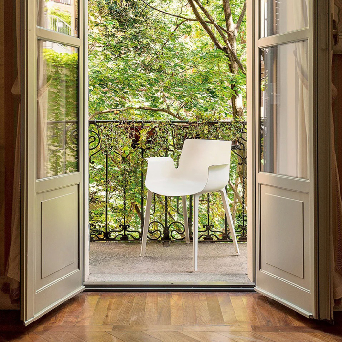 Piuma, Dining Chair, Sage Green