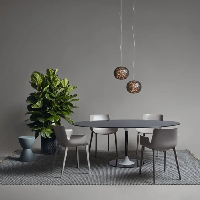 Piuma, Dining Chair, Sage Green