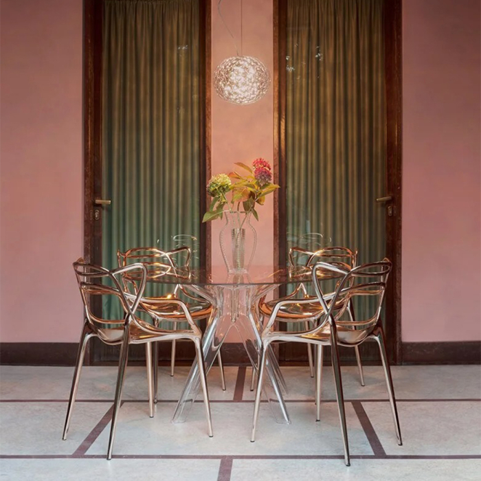 Masters, Dining Chair, Gold